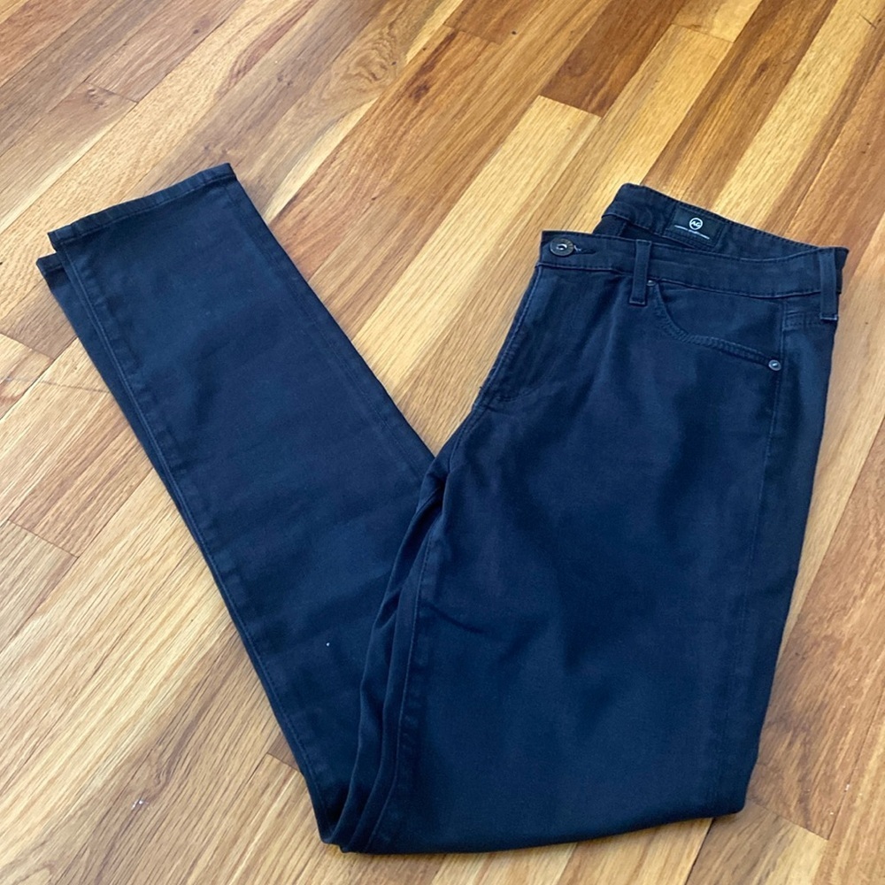 Ag Adriano Goldschmied Women’s Black The Prima Jeans Size 27